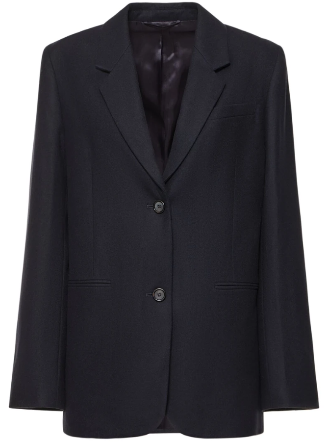 Tailored suit wool blend jacket - Toteme