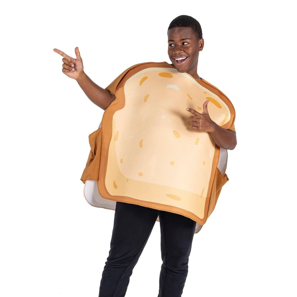 Toast One-Size Food Halloween Costume