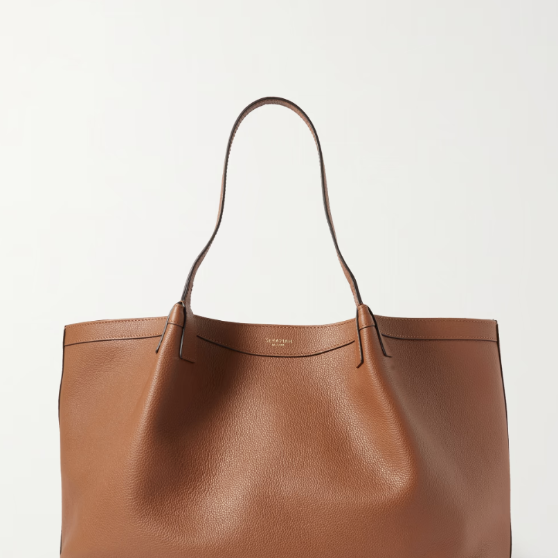 Women's Celebrity Bucket Bag Genuine Leather Handbag Fashion