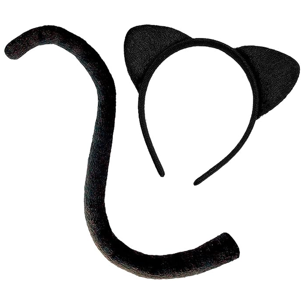 Cat Ears and Tail Costume