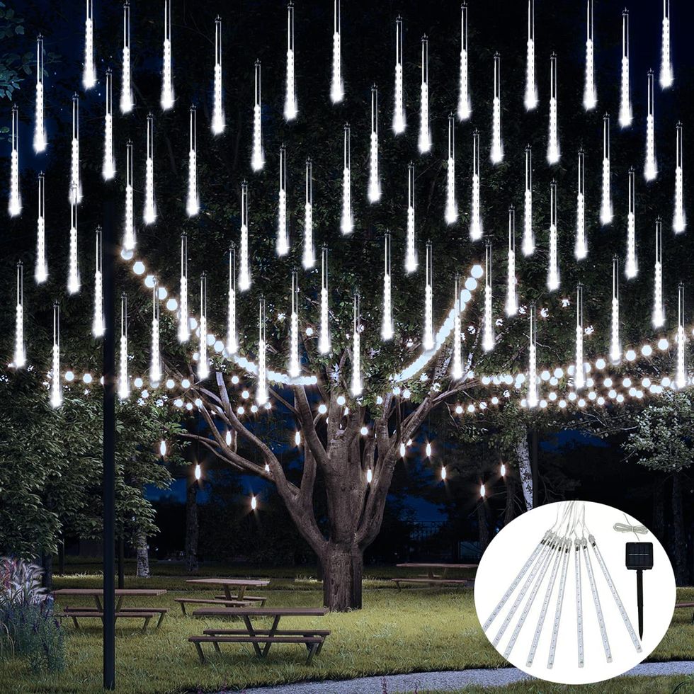 JMEXSUSS 300 LED Remote Control curtain lights, Plug in Fairy,Outdoor,  Window Wall Hanging String light for Bedroom Wedding Party Backdrop Garden  Indoor Decoration (Warm White)