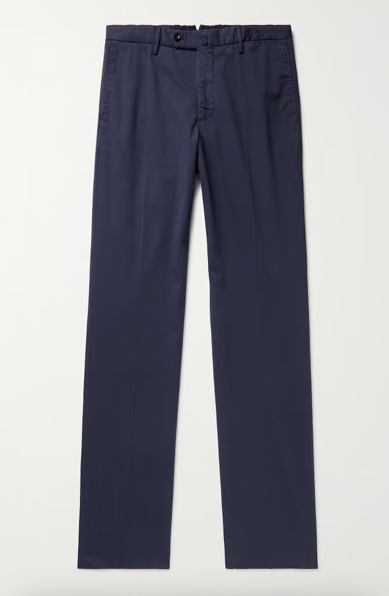 Four Season Relaxed-Fit Cotton-Blend Chinos