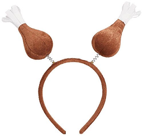 Thanksgiving Turkey Leg Headbopper Costume