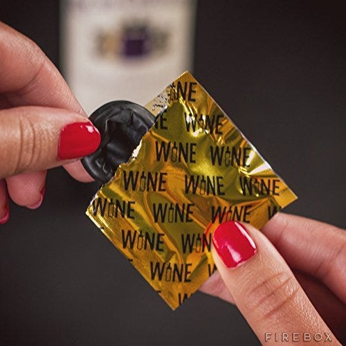 The Original Wine Condoms