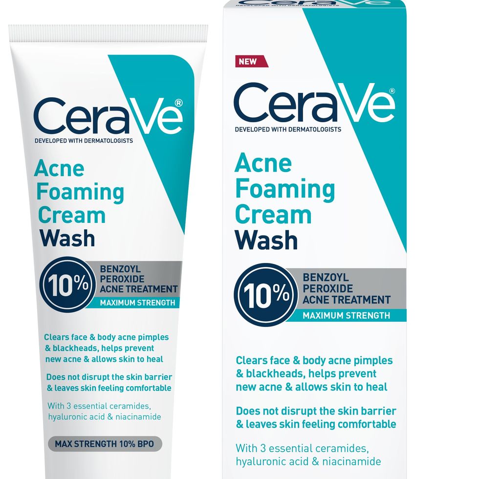 Acne Foaming Cream Wash with Benzoyl Peroxide 10%