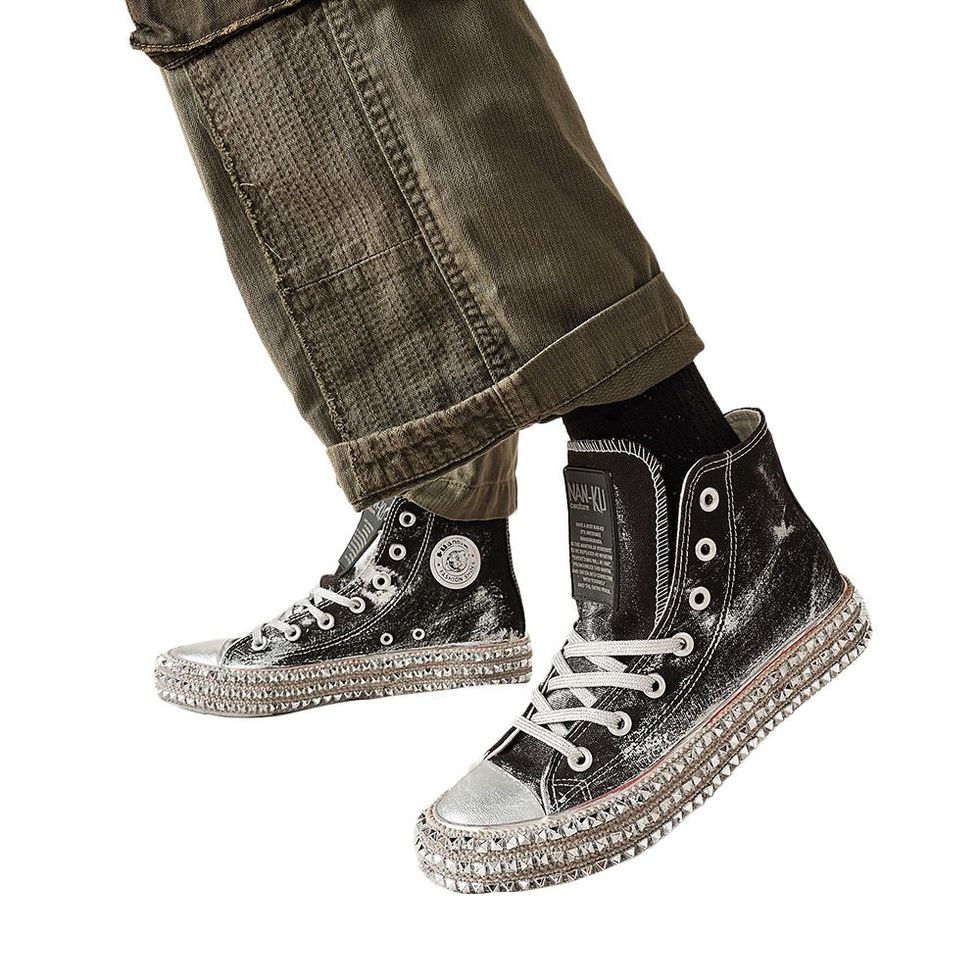Cruise Studded High Top Sneakers