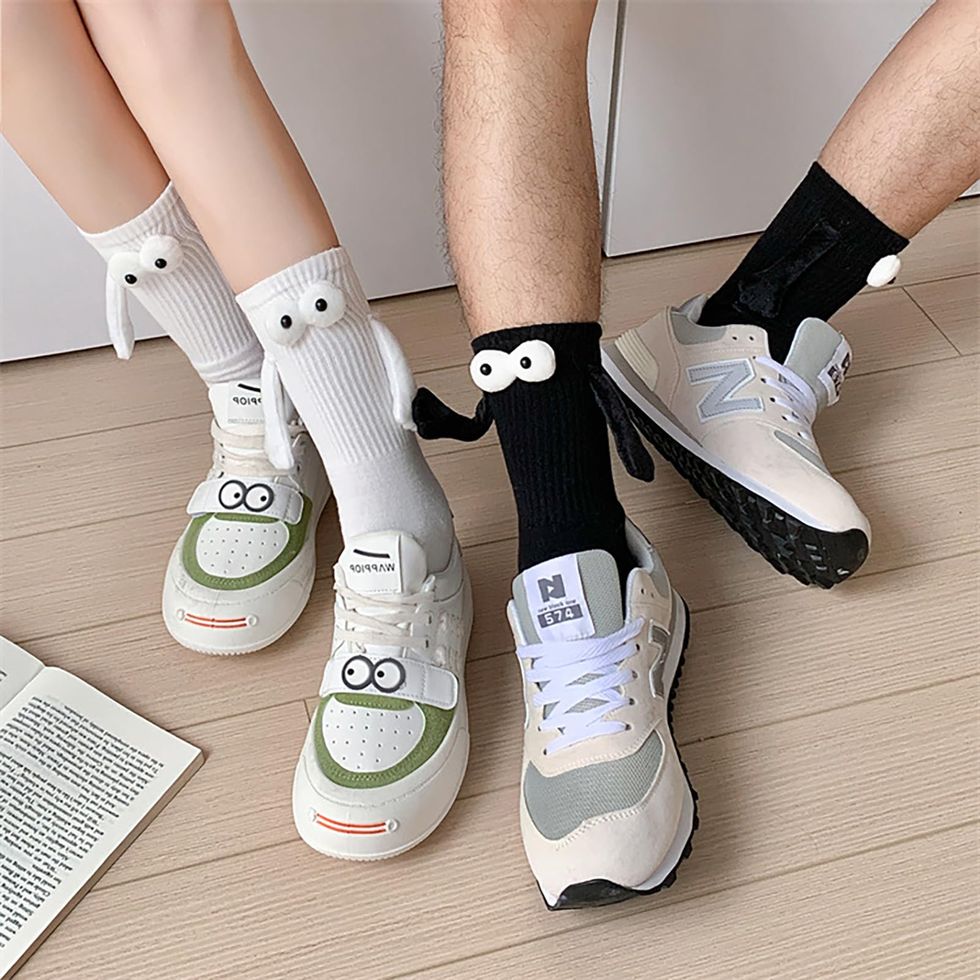 Korean lovers say it with matching socks