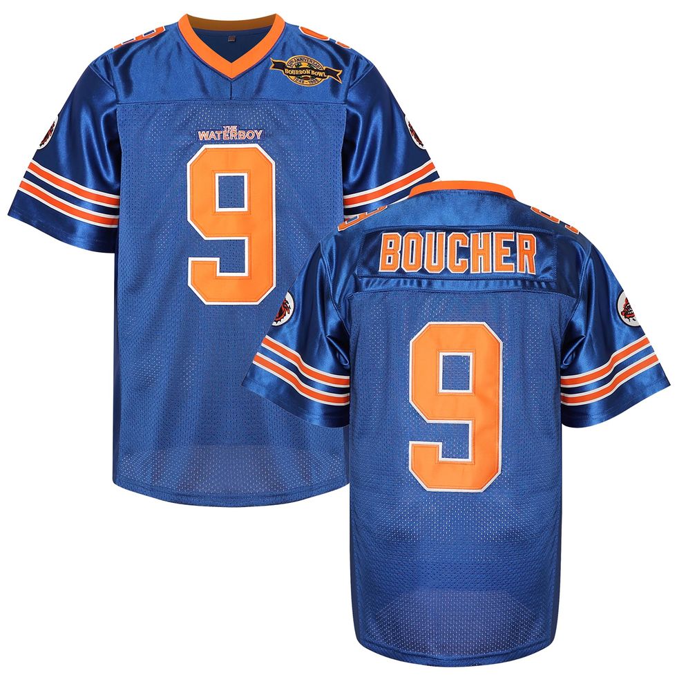 The Waterboy Football Jersey #9 Bobby Boucher