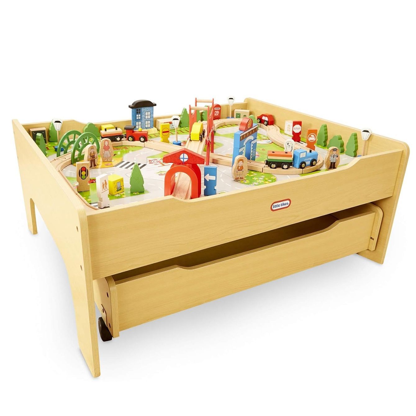 Toddler train best sale table set