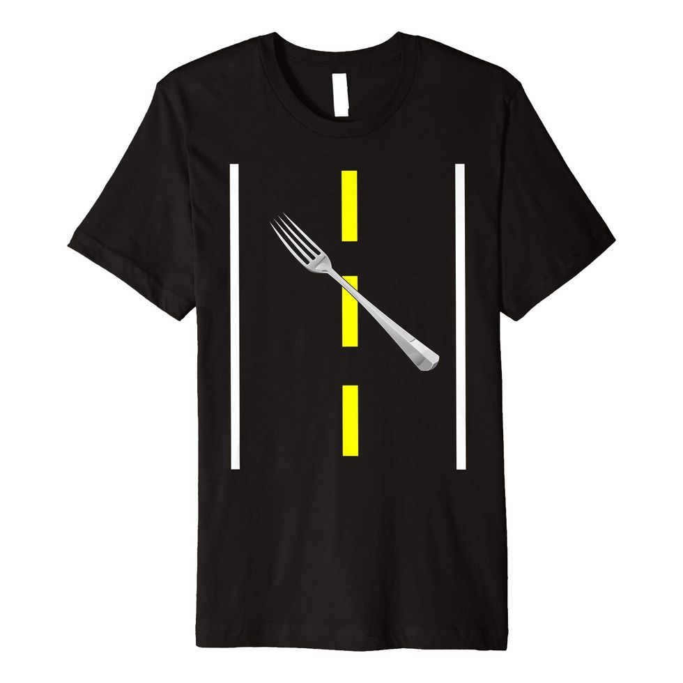 A Fork in the Road Halloween Costume T-Shirt