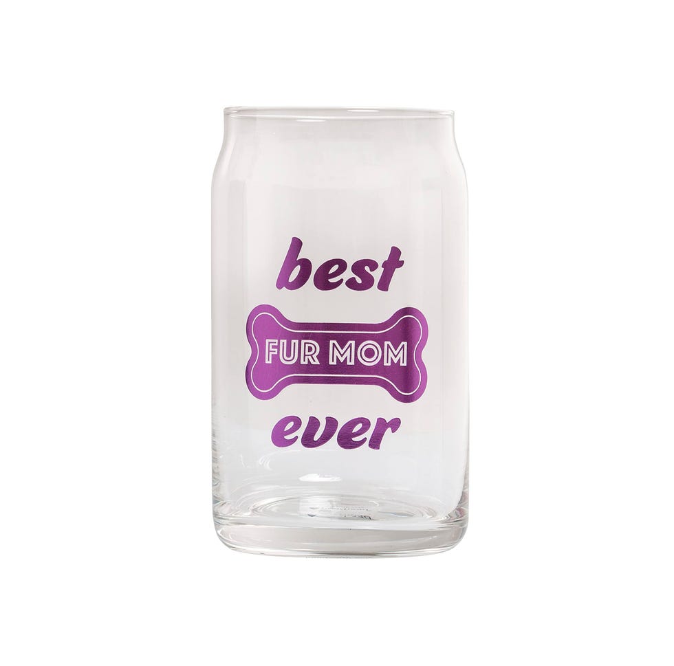 Best Fur Mom Ever Beer Glass
