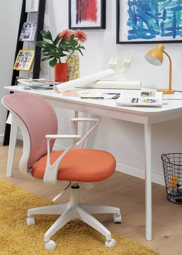 Cheap desk chair online with arms