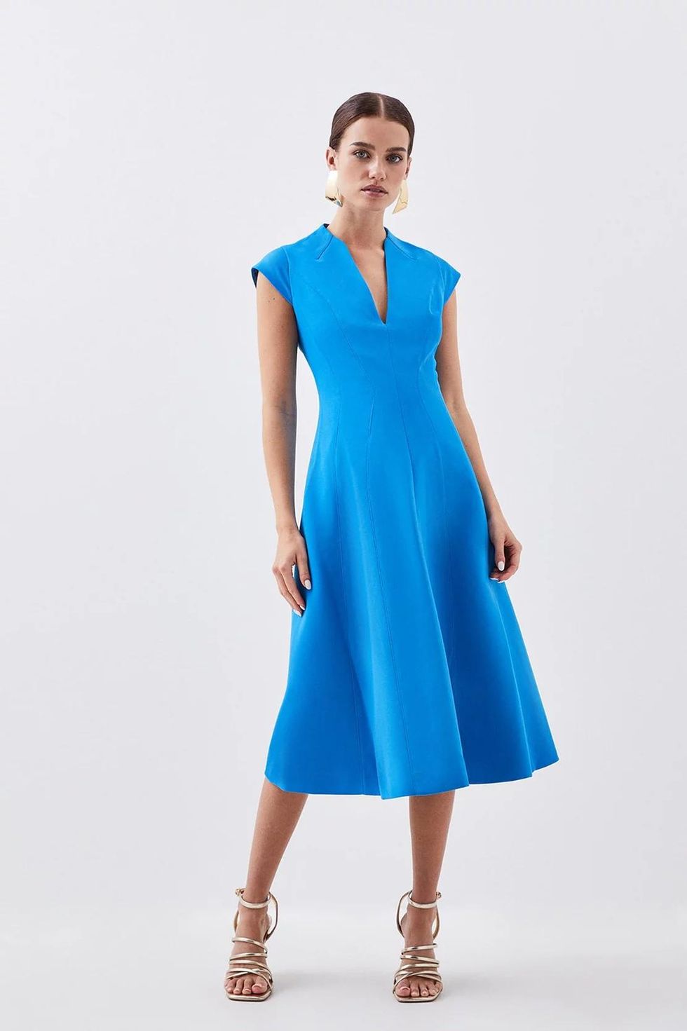 Susanna Reid is radiant in turquoise pencil midi dress