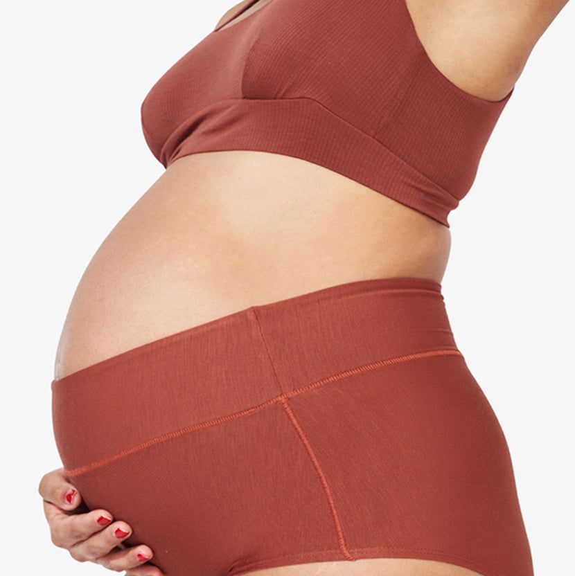 Maternity Underwear Under Bump Womens Cotton Multi Pack Pregnancy