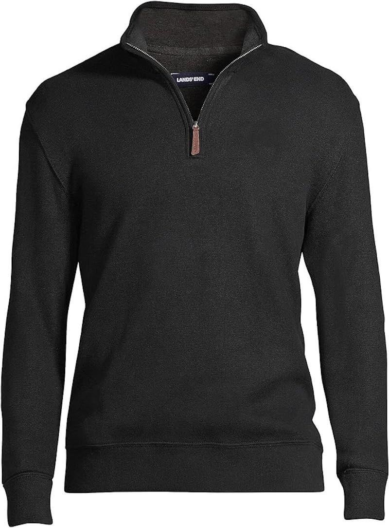 Black quarter zip outlet jumper