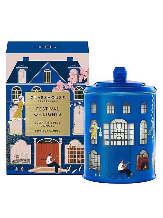 Glasshouse Fragrances Festival of Lights Candle