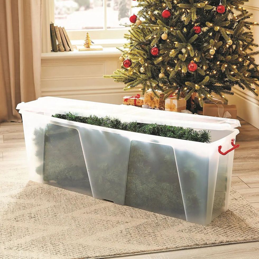3 X Large Christmas Storage Zip Bags Tree, Decorations, Lights