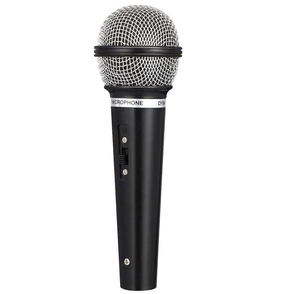 Toy microphone prop