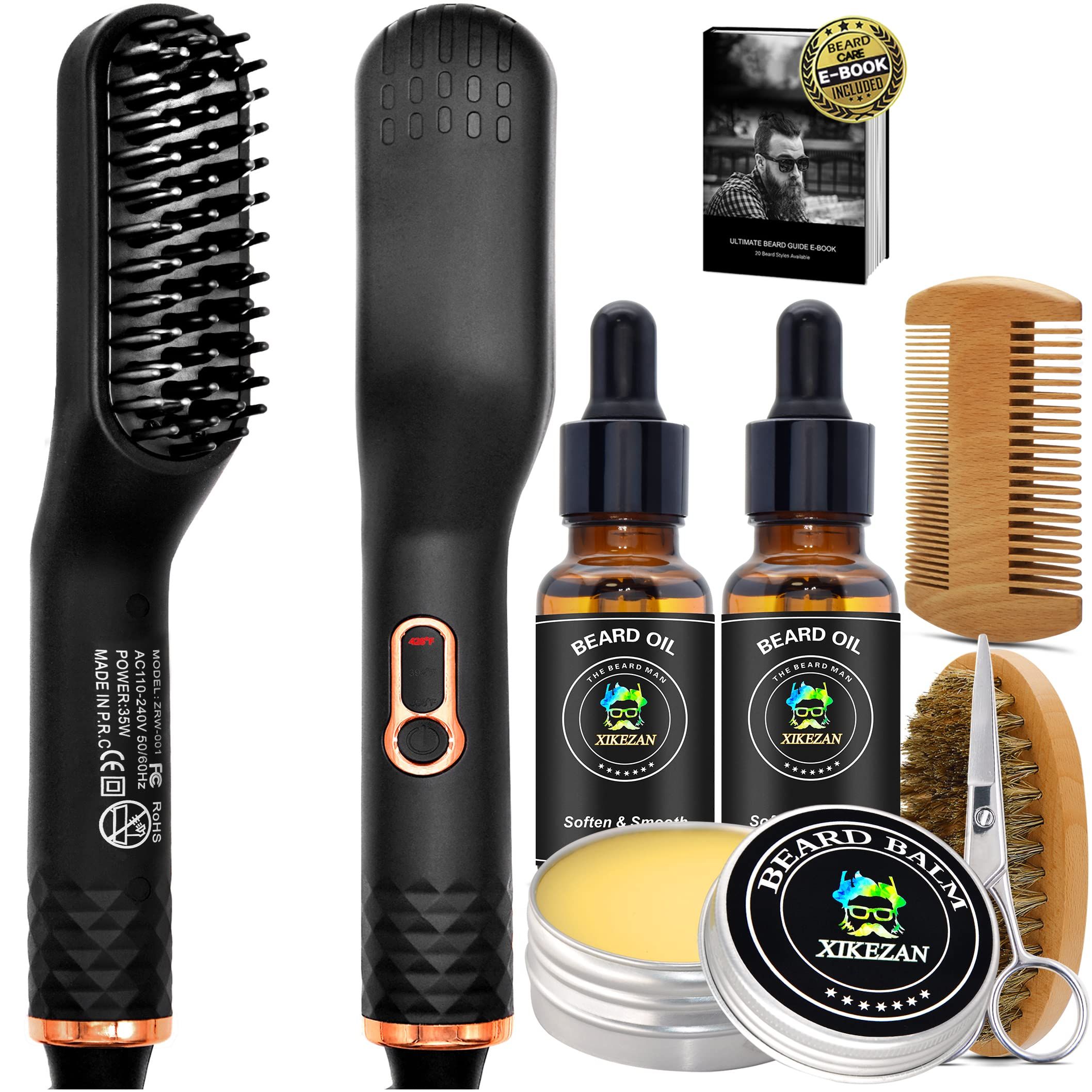 Steam comb outlet for beards