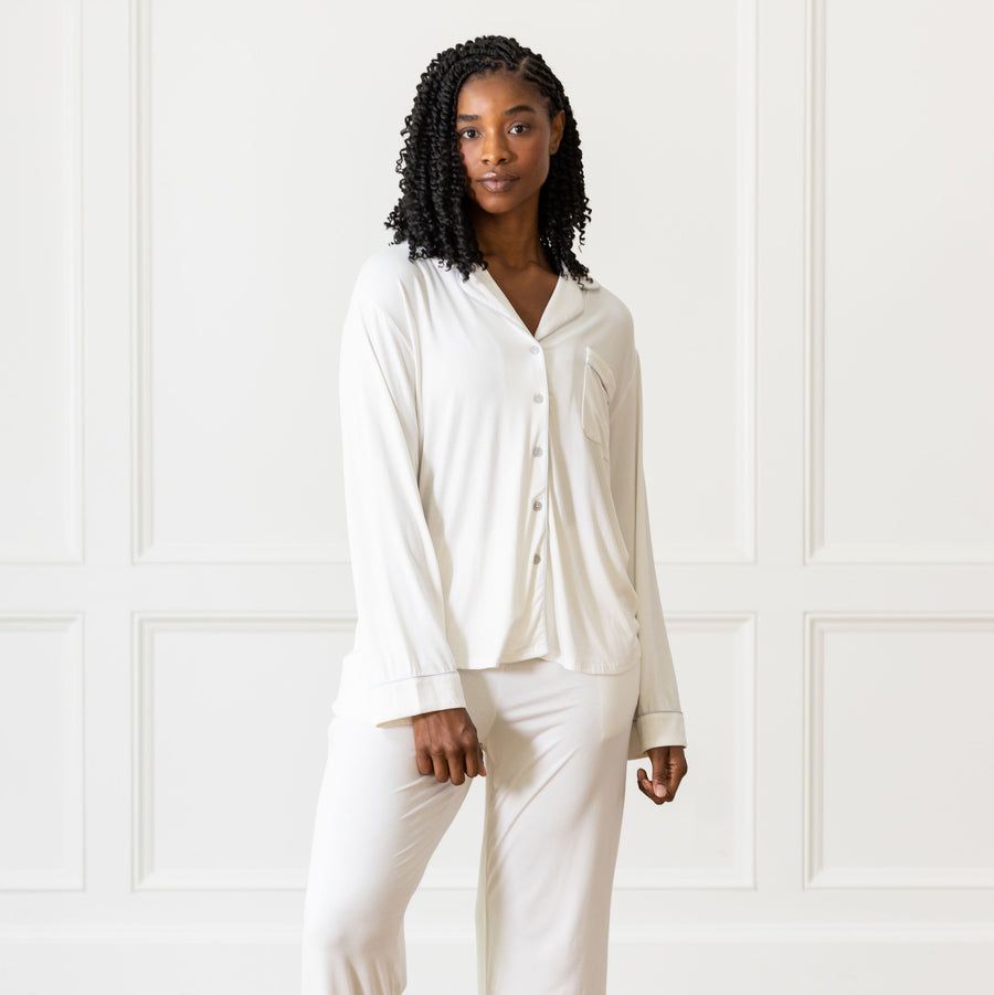 This Bamboo Pajama Set From an Oprah-Approved Brand Is Nearly $100 Off