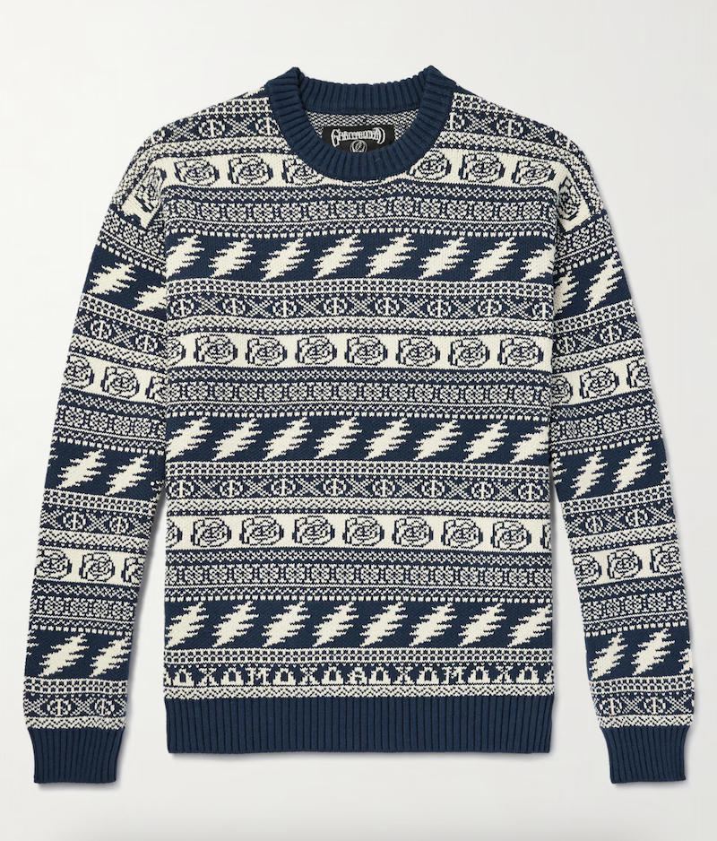 Fair Isle Cotton Sweater