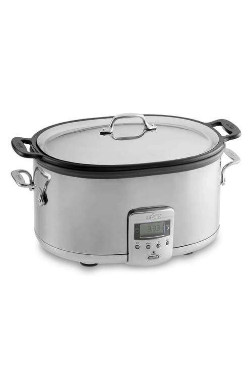 Black stainless steel online crock pot