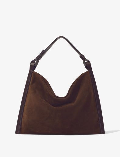Maison Margiela Small Snatched Suede Tote Bag - Farfetch
