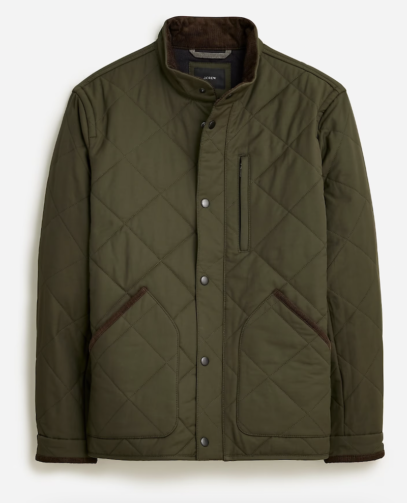 Men's Quilted Jacket - Men's Jackets & Coats - New In 2024