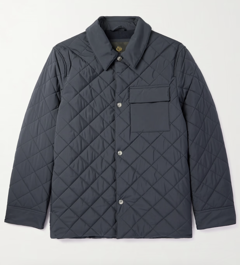 Ampay Quilted Shell Shirt Jacket
