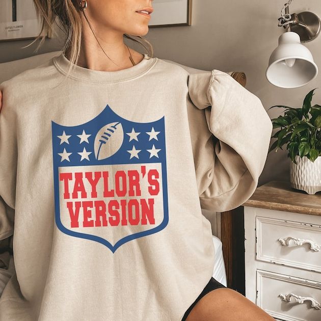 Taylor's Version Football Sweatshirt
