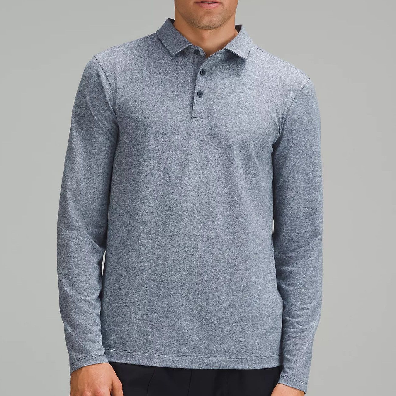 Best men's long sleeve clearance polo