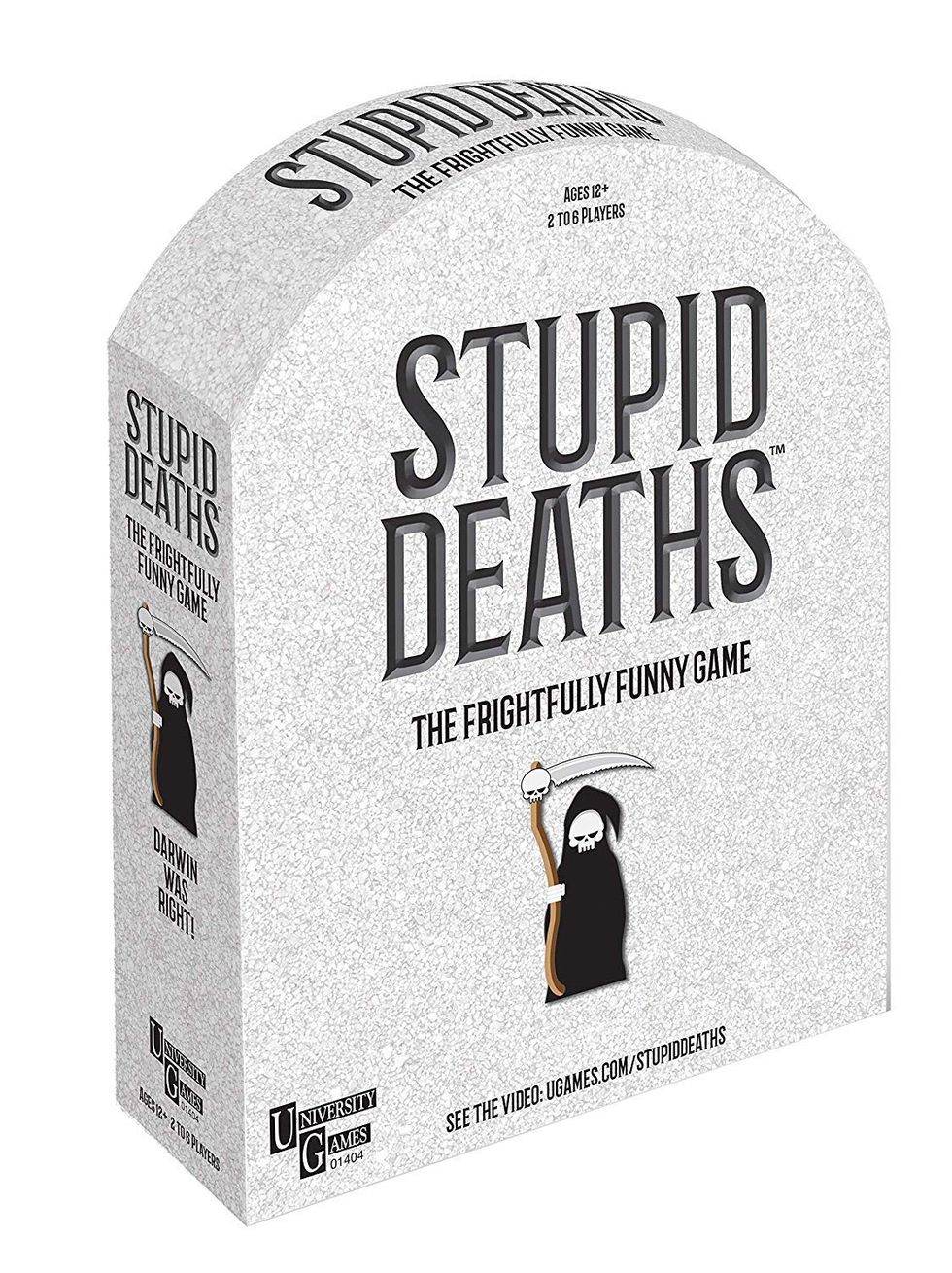 Paul Lamond Games Stupid Deaths Board Game Black