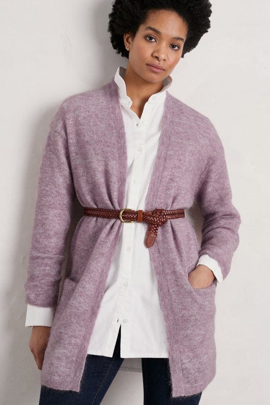 Song Thrush Long Cardigan