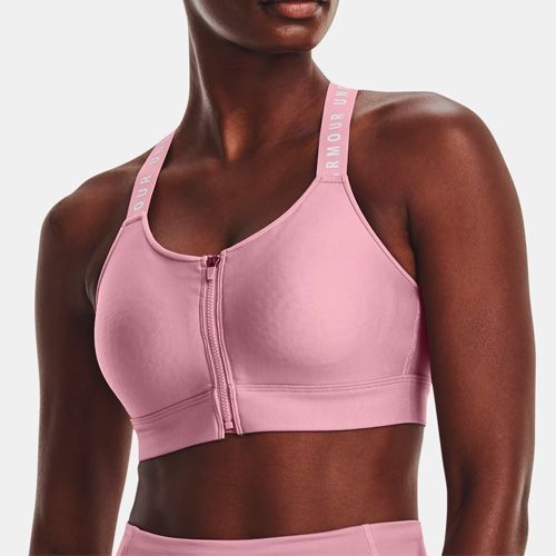 Plus Size Under Armour Infinity Zip-Front High-Impact Sports Bra