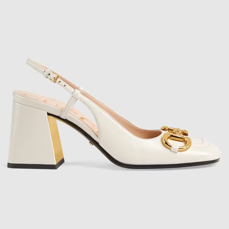 Women's Mid-Heel Slingback with Horsebit Women's Mid-Heel Slingback with Horsebit