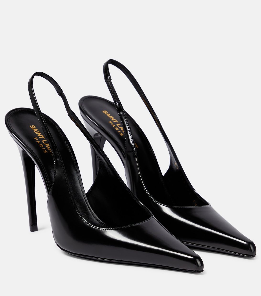 Black slingback hotsell high heels