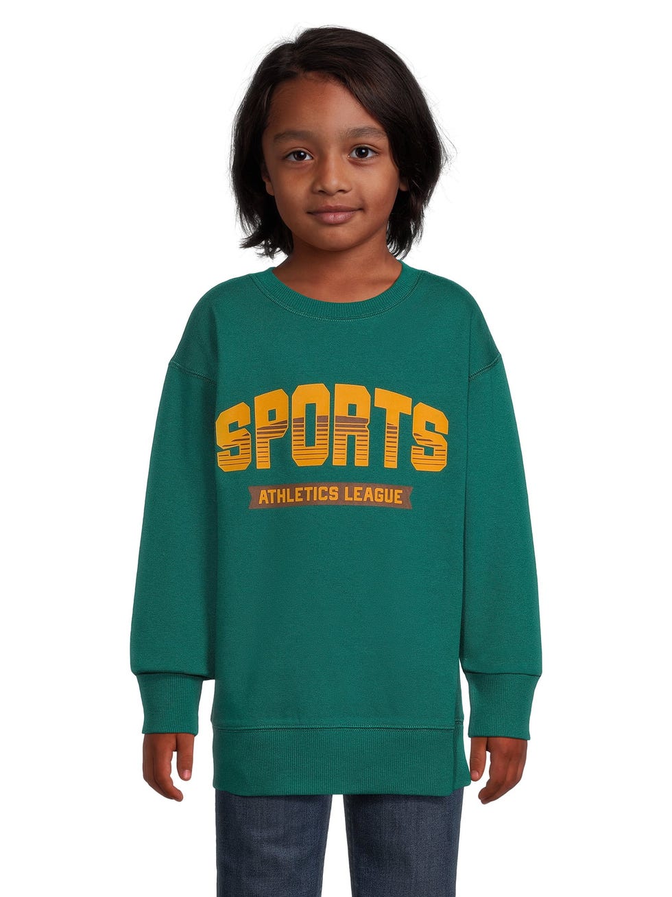 Graphic Crew Neck Sweatshirt