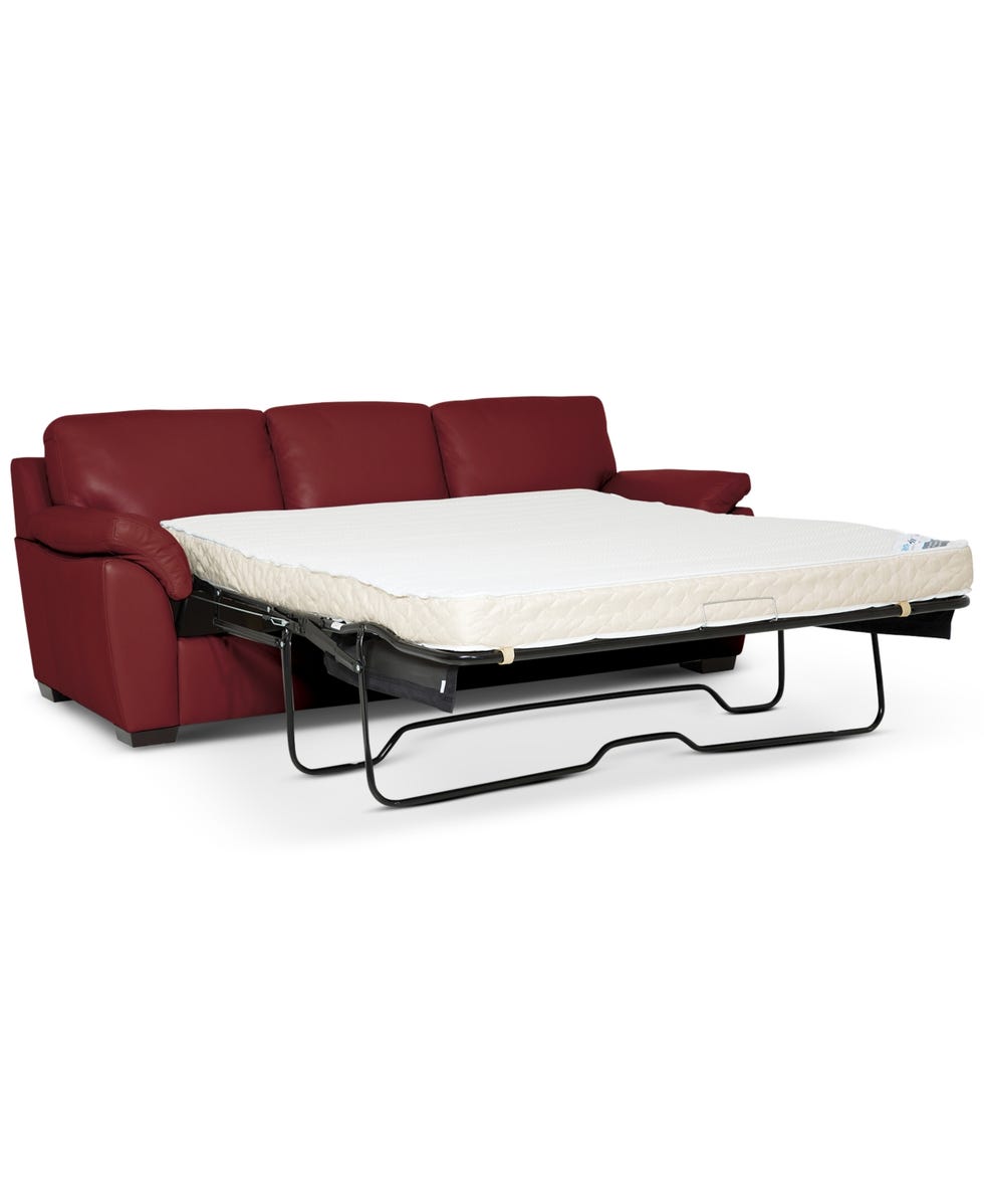 Lothan Leather Queen Sleeper Sofa