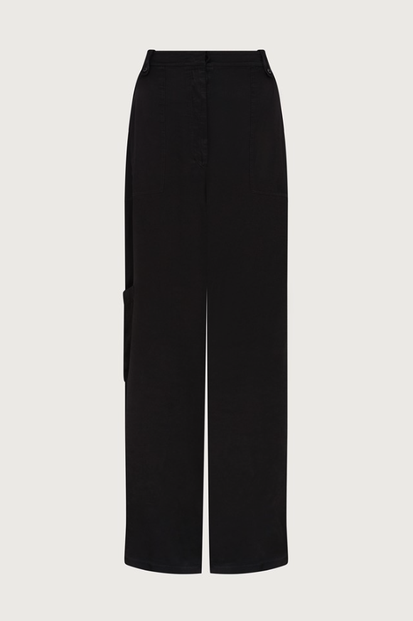 Aurora Satin Cargo Trousers