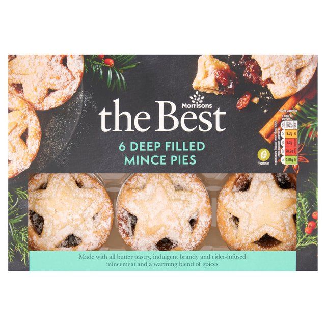 Morrisons The Best Deep Filled Mince Pies 6pk