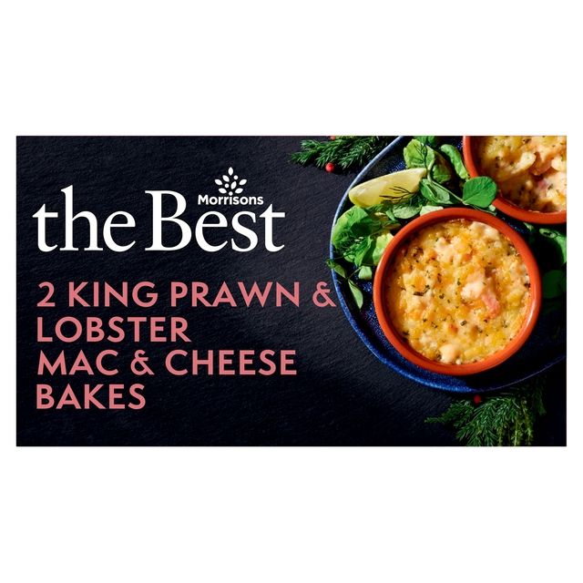 Morrisons The Best Prawn & Lobster Mac & Cheese Bakes