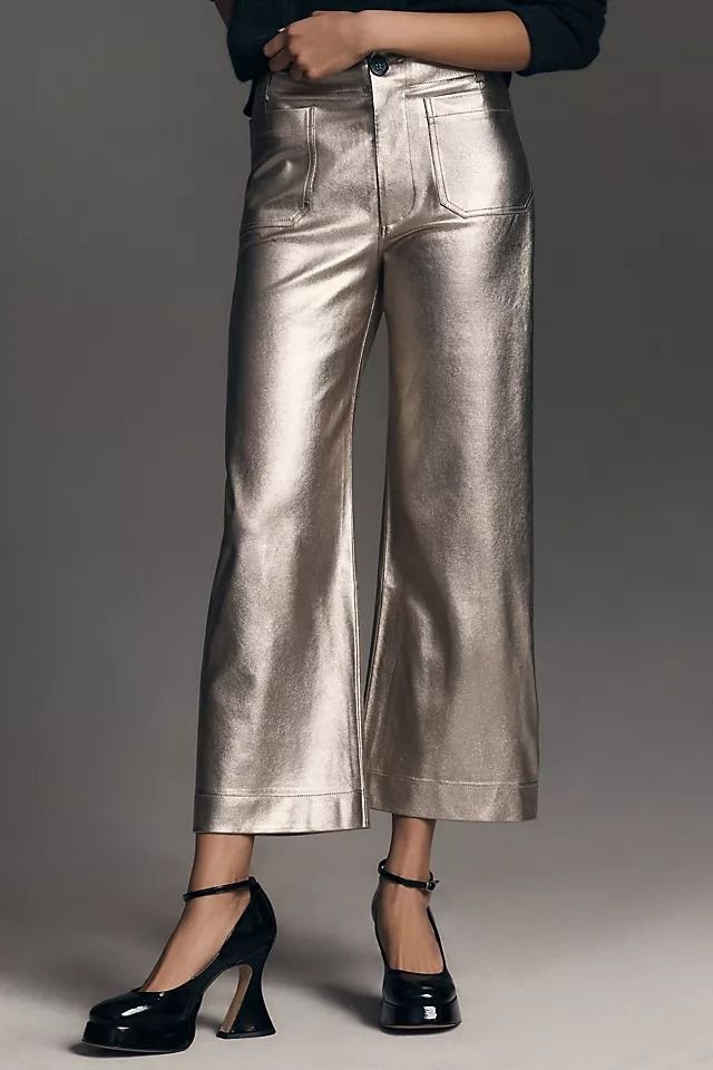 Mad for Metallic Trousers – Ninth & Grace