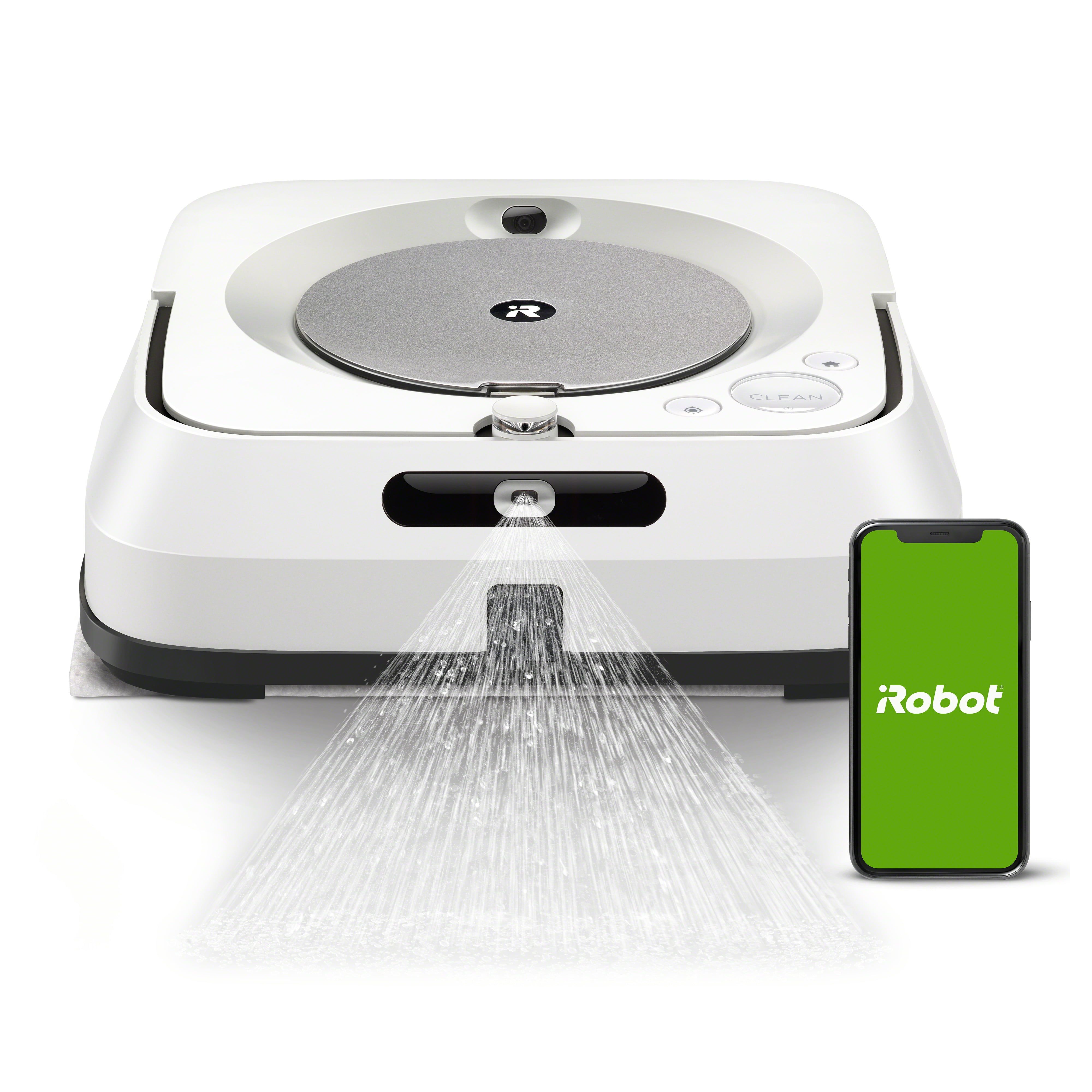 Roomba mop best sale for hardwood floors