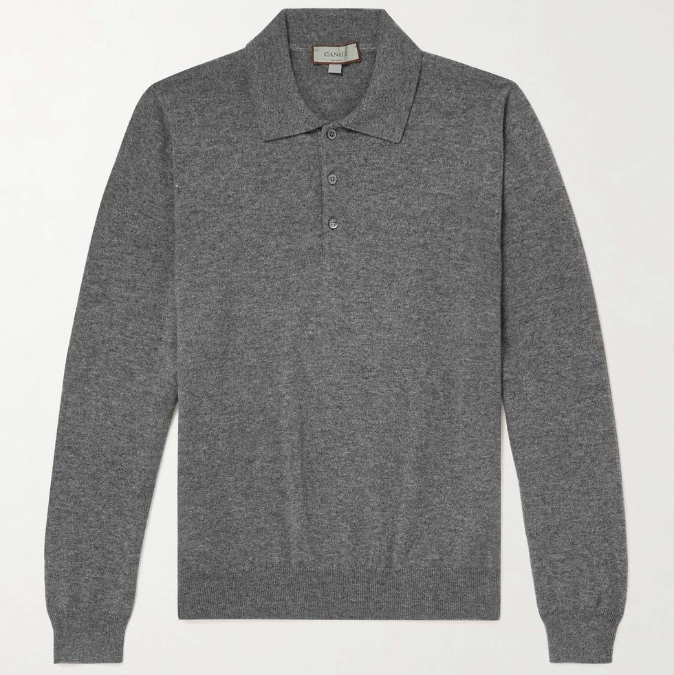 Cashmere Polo Shirt Cashmere Polo Shirt