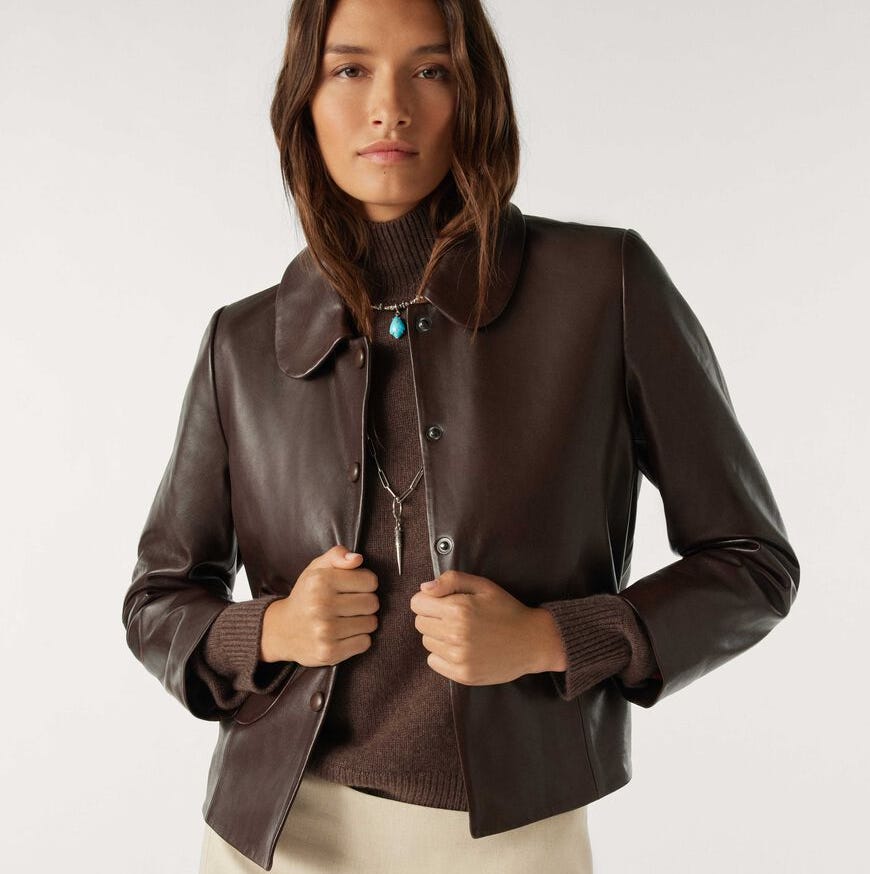 MILO. Peter Pan Collar Jacket MILO. Peter Pan Collar Jacket