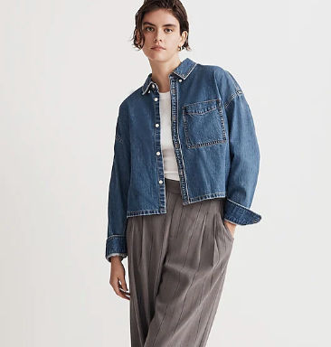 Denim Button Down