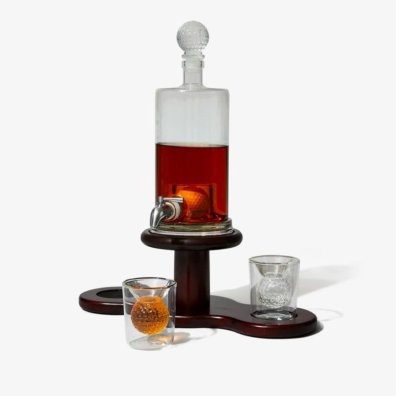 Golf Decanter Set