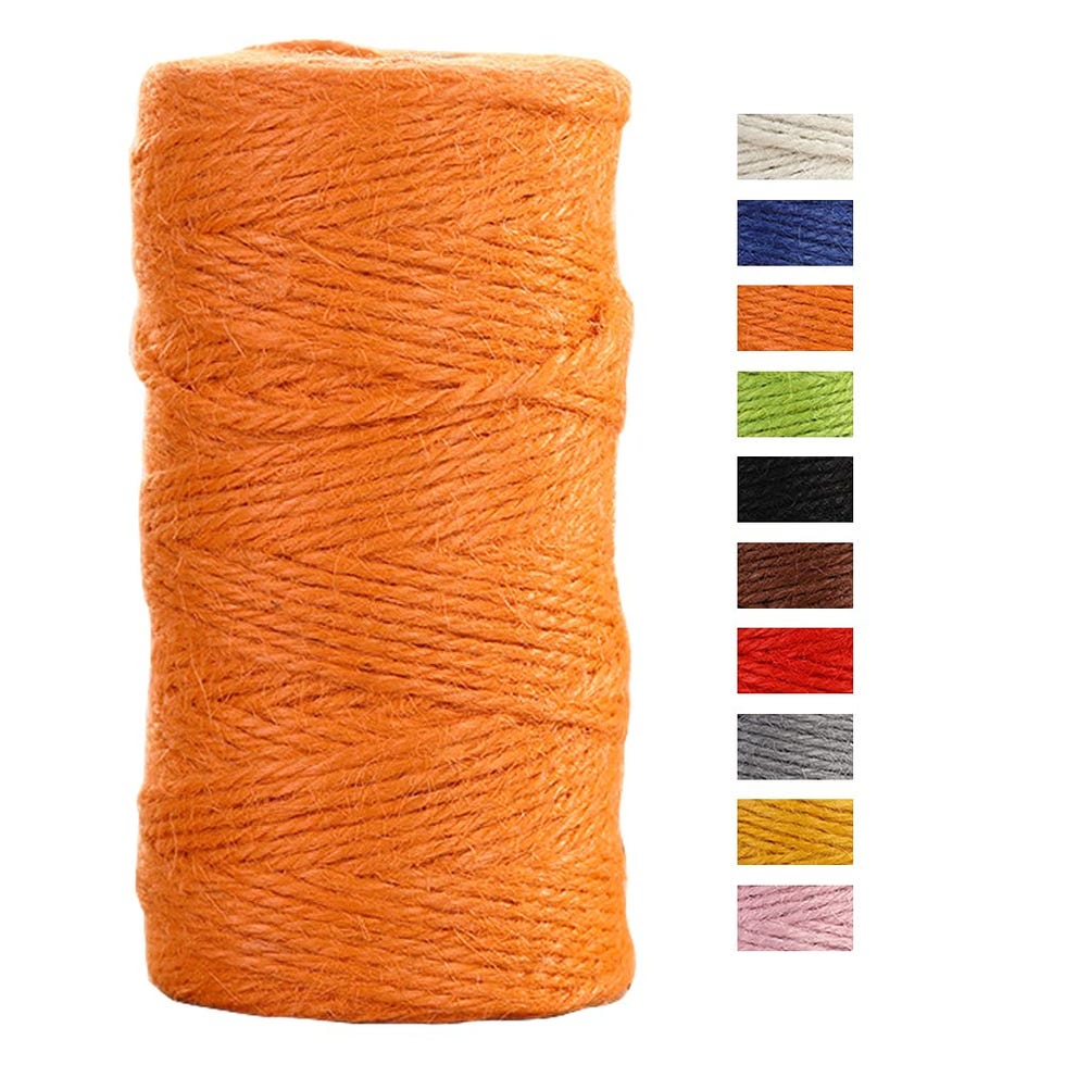 100 m de cuerda de yute para decorar
