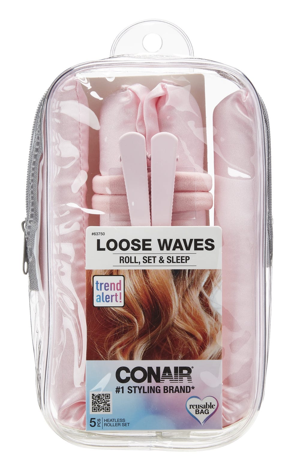 Loose Waves Heatless Hair Roller Curling Set 