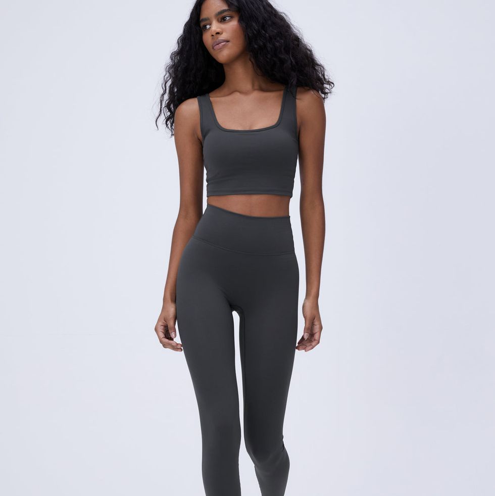 20 best yoga leggings: soft, stretchy and seamless options for every flow,  Stradivarius belted tailored pants in pink